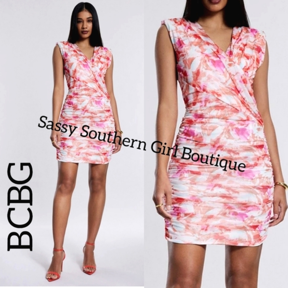 🆕⭐ BCBG Mesh Bodycon Dress